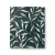 Dutch Leaf Patterned Wall Covering 10 m x 0.53 m Dark Green, Model 221321 - Image 1
