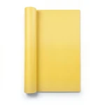 Wallpaper Plain Design 10 m x 0.53 m, Yellow Color, Model 17835