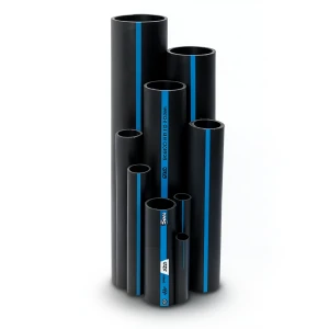 أنابيب HDPE سابكو PE 100 قطر خارجي 200 مم سمك 7.7 مم لون أسود | سابكو