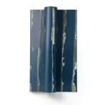 Modern Wall Covering Dark Blue 10m x 0.53m, Model 73227
