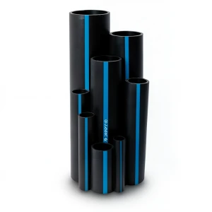 مواسير HDPE سابكو PE 100 قطر خارجي 250 مم سمك 9.6 مم لون اسود | سابكو