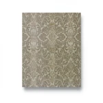 Italian Wallpaper Dark Beige Color Classic Design, Size 10mx0.70m, Model RC18042