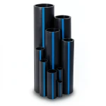 Sappco HDPE Pipe PE 100 Size (OD) 315 mm Thickness 12.1 mm Black | SAPPCO