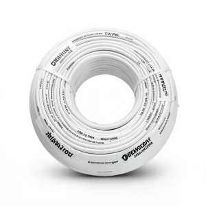 Stranded Electric Wire CU/PVC 185mm, 450/750V, White Color | Jeddah Cables Company