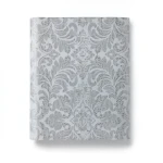 Italian Wallpaper Gray Color Classic Design, Size 10m x 0.70m