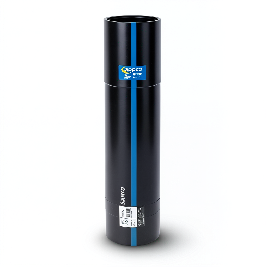 Sappco HDPE Pipe PE 100 Size 500 mm OD Thickness 19.1 mm Black | SAPPCO