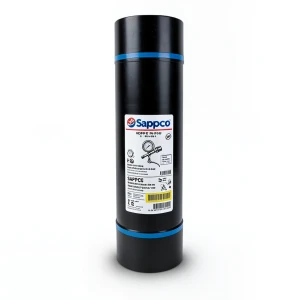 Sappco HDPE Pipe PE 100 Size (OD) 160 mm Thickness 7.7 mm Black | SAPPCO
