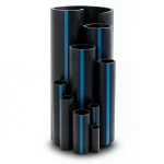 Sappco HDPE Pipe PE 100 Size OD 250 mm Thickness 11.9 mm Black | SAPPCO