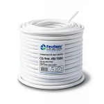 Stranded Electric Wire CU/PVC 185mm, 450/750V, White Color | Jeddah Cables Company