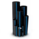 Sappco HDPE Pipe PE 100 Size 500 mm Thickness 23.9 mm Black | SAPPCO