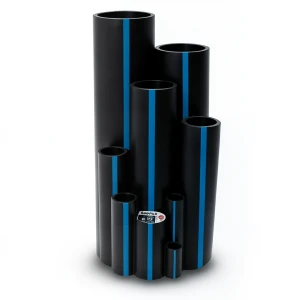 مواسير HDPE سابكو PE 100 قطر خارجي 500 مم سماكة 23.9 مم لون اسود | سابكو