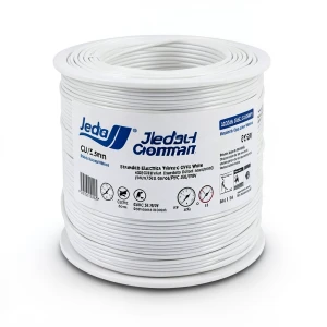 Stranded Electric Wire CU/PVC 2.5mm 450/750 Volts White | Jeddah Cables Company