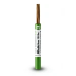 185sq mm Single Core Stranded Wire CU/PVC, 450/750V, Green Color | Jeddah Cables Company