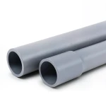 UPVC Pipes EPC 80 Size 1 1/2 Inch Thickness 5.08 mm Gray
