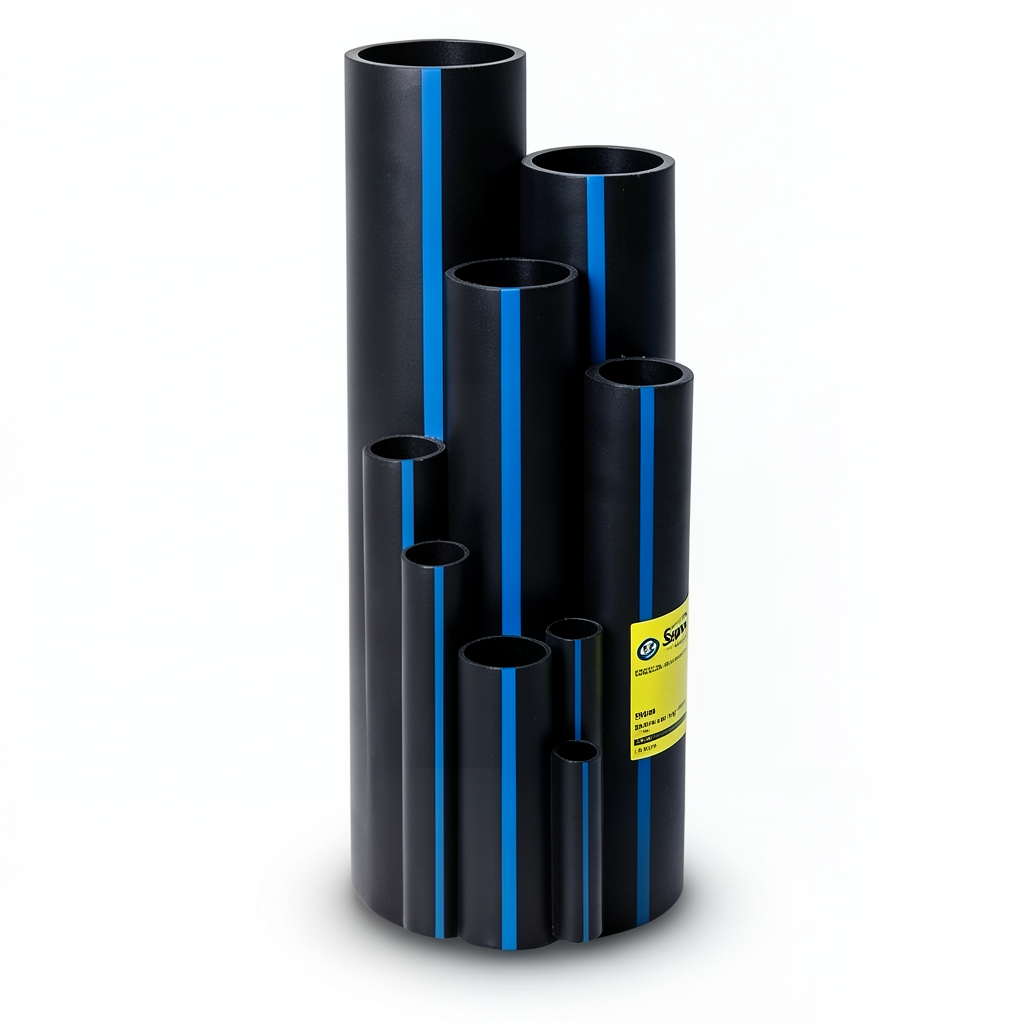 أنابيب HDPE سابكو PE 100 قطر خارجي 160 مم سماكة 6.2 مم لون أسود | سابكو