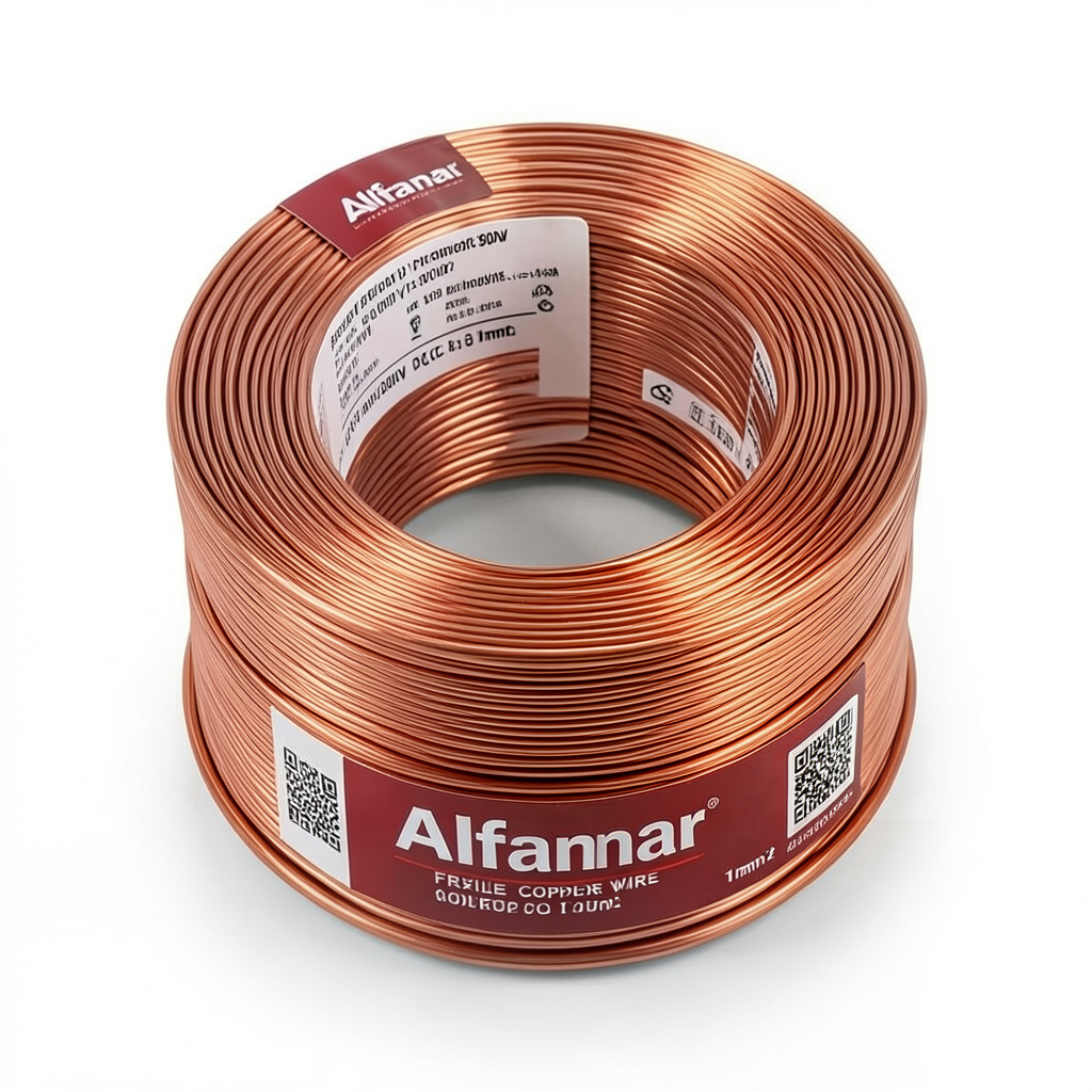 Alfanar Flexible Copper Wire 1mm2 300/500V PVC Insulated 300ft | Al Fanar