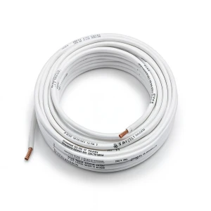 Stranded Wire CU/PVC 10 sq mm, 450/750 Volts, White Color | Jeddah Cables Company