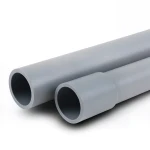 UPVC Pipes EPC 80 Size 8 Inch Thickness 12.7 mm Gray