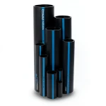 Sappco HDPE Pipe PE 100 Size OD 125 mm Thickness 4.8 mm Black | SAPPCO