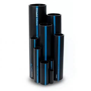 Sappco HDPE Pipe PE 100 Size OD 125 mm Thickness 4.8 mm Black | SAPPCO