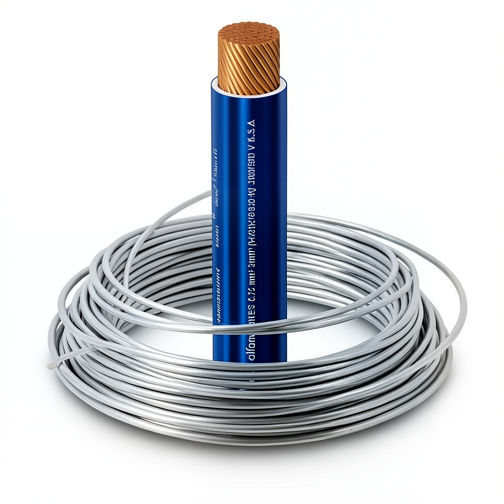 Alfanar 0.75mm² Flexible Copper Wire 300/500V PVC Insulation 300ft Coil | Al Fanar