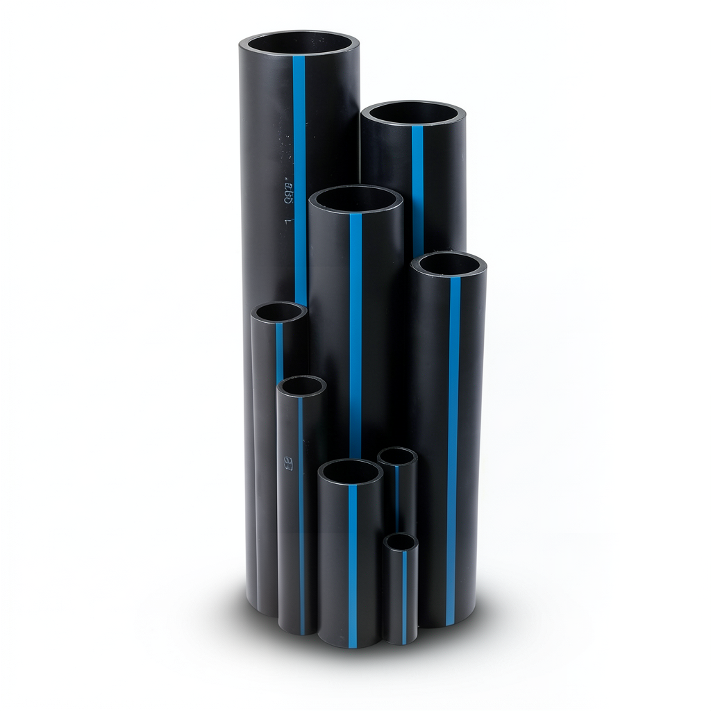 أنابيب HDPE سابكو PE 100 قطر خارجي 200 مم سمك 7.7 مم لون أسود | سابكو