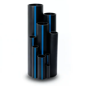 Sappco HDPE Pipe PE 100 Size 250 mm OD Thickness 9.6 mm Black | SAPPCO