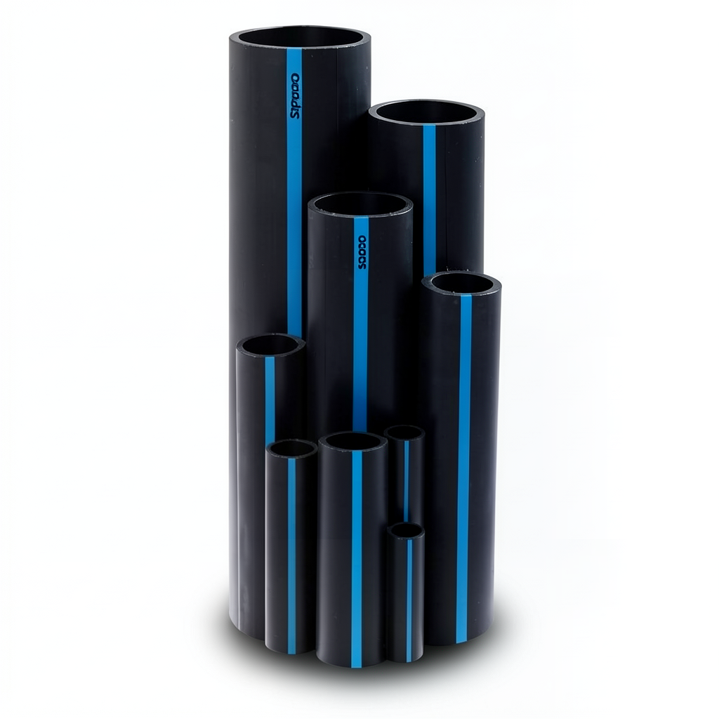 أنابيب HDPE سابكو PE 100 قطر خارجي 315 مم سماكة 12.1 مم لون أسود | سابكو