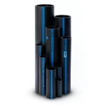 Sappco HDPE Pipe PE 100 Size (OD) 125 mm Thickness 6 mm Black | SAPPCO