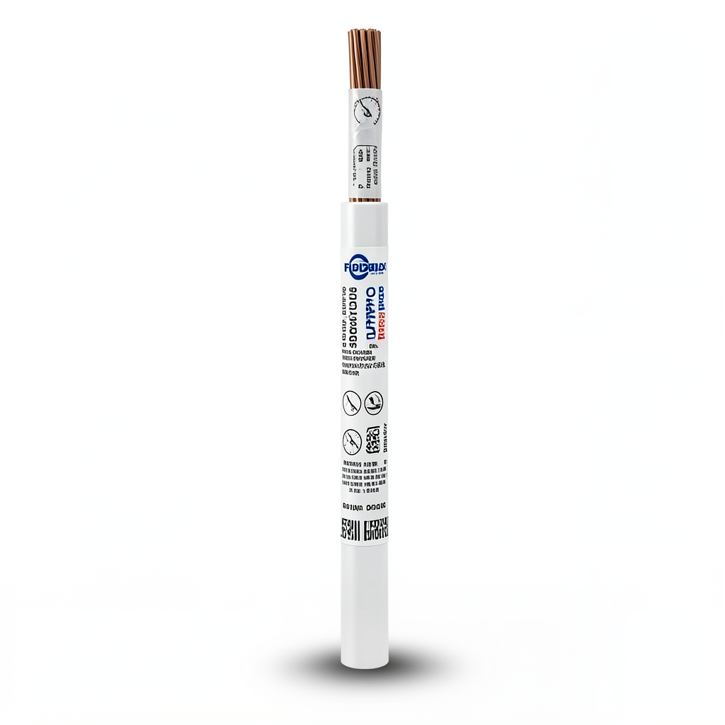 Stranded Electric Wire CU/PVC 95mm2, 450/750V, White Color | Jeddah Cables Company
