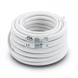 سلك مجدول CU/PVC مساحة مقطع 150 sq mm، 450/750 فولت، لون أبيض | شركة كابلات جدة