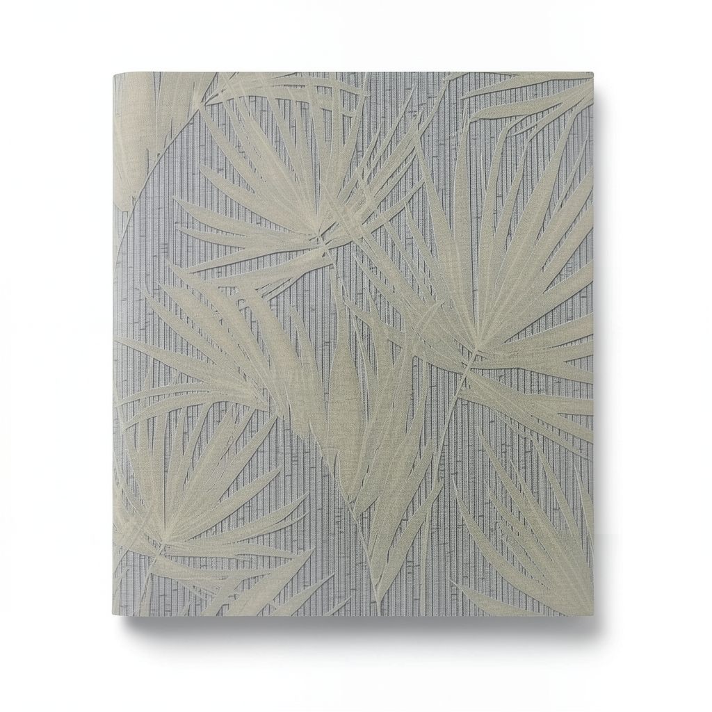 Italian Wall Covering Gray Color 10m x 0.53m, Model 63004