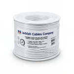 Stranded Electrical Wire CU/PVC 300mm, 450/750V, White Color | Jeddah Cables Company