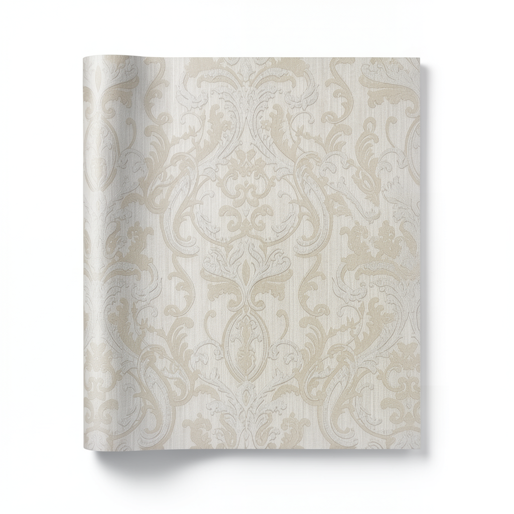 Wall Decoration Classic Design 10 m x 1.06 m Beige, Model 44424