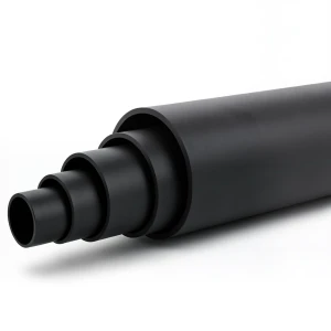 مواسير HDPE ضغط 12.5 بار PE 100 قطر خارجي 225 مم SDR 11 لون أسود