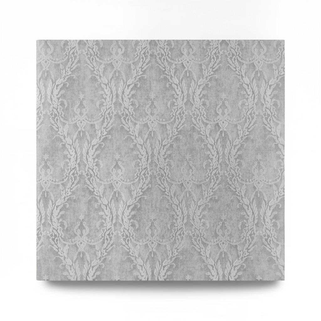 Italian Wallpaper Classic Design 10m x 1.06m, Gray