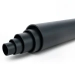 HDPE Pipe Nominal Pressure 12.5 Bar PE 100 Outside Diameter 250 mm SDR 11 Black