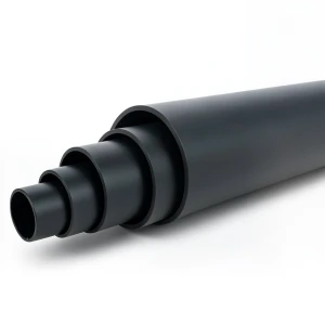 أنابيب HDPE ضغط اسمي 12.5 بار PE 100 قطر خارجي 250 مم SDR 11 لون أسود