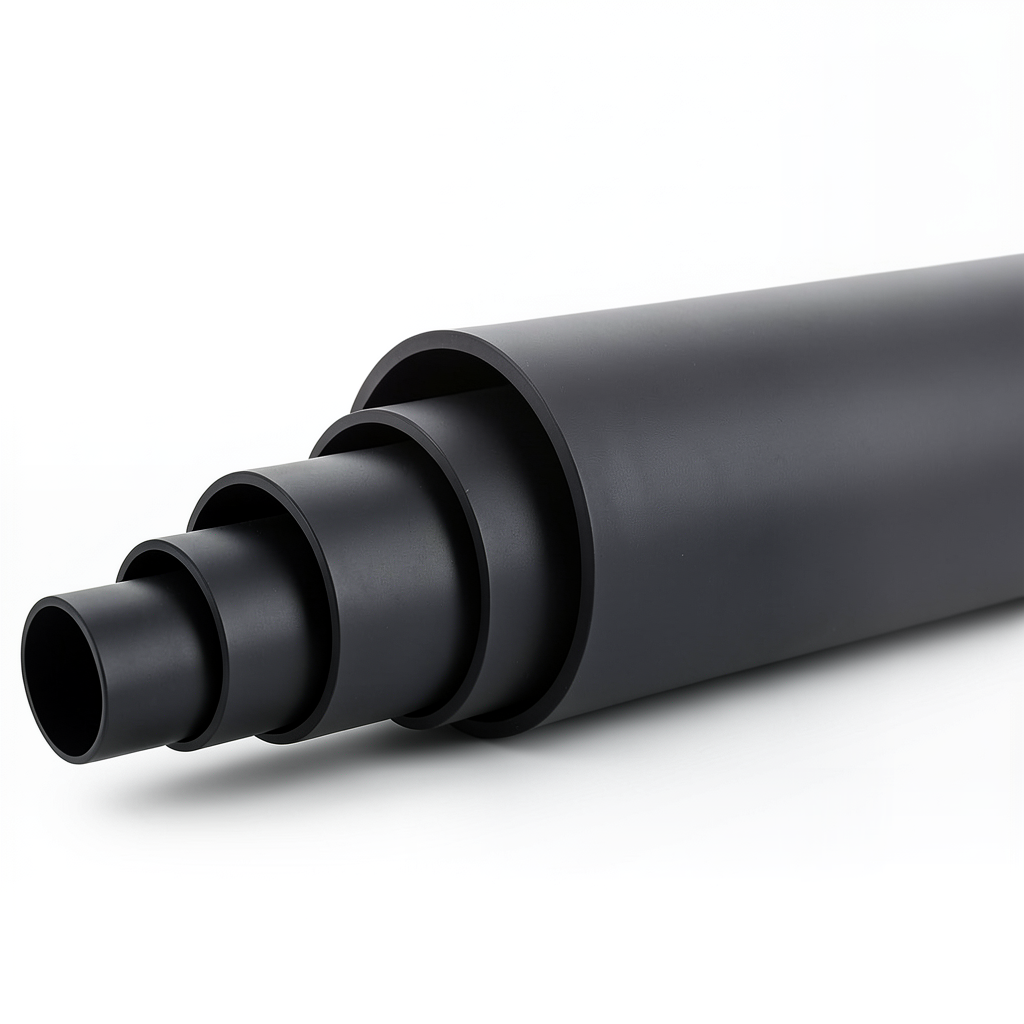 HDPE Polyethylene Pipe PN 12.5 Bar PE 100 OD 280 mm SDR 11 Black