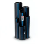 Sappco HDPE Pipe PE 100 Size 400 mm Thickness 19.1 mm Black | SAPPCO
