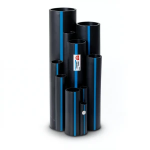 Sappco HDPE Pipe PE 100 Size 400 mm Thickness 19.1 mm Black | SAPPCO