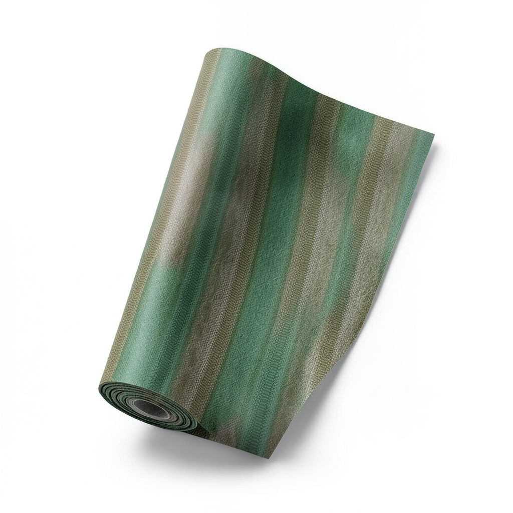 Italian Wallpaper Striped Design Green Color, Size 10m x 0.70m, Model RC18090
