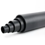 HDPE Polyethylene Pipe Nominal Pressure 12.5 Bar PE 100 OD 400 mm SDR 11 Black