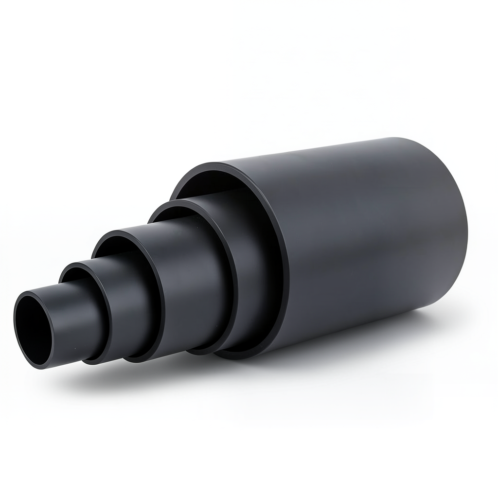 HDPE Polyethylene Pipe PN 12.5 Bar PE 100 OD 500 mm SDR 11 Black