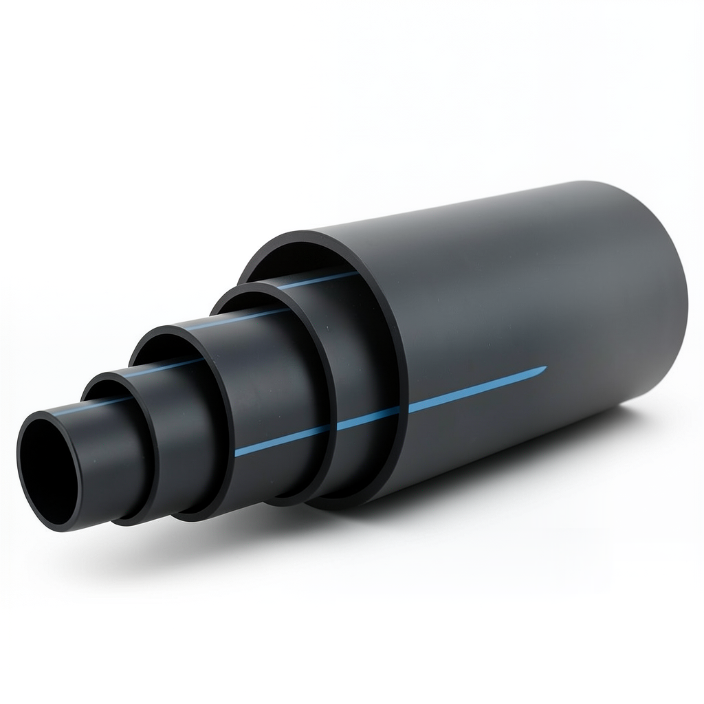 HDPE Polyethylene Pipe PN 12.5 Bar PE 100 OD 560 mm SDR 11 Black