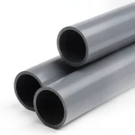 أنابيب بلاستيك UPVC كلاس 7 مقاس 1 إنش سمك 5.2 ملم لون رمادي غامق