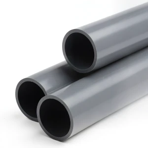 UPVC Plastic Pipe Class 7 Size 1 inch Thickness 5.2 mm Dark Gray