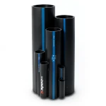 Sappco HDPE Pipe PE 100 Size OD 400 mm Thickness 23.7 mm Black | SAPPCO