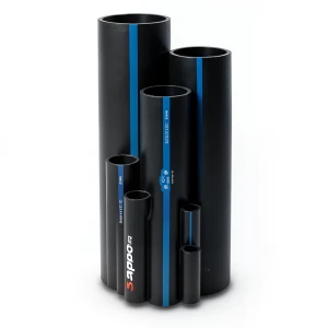 أنابيب HDPE سابكو PE 100 قطر خارجي 400 مم سمك 23.7 مم لون اسود | سابكو