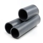 أنابيب بلاستيك UPVC كلاس 7 مقاس 1 1/4 إنش سماكة 5.5 مم لون رمادي غامق